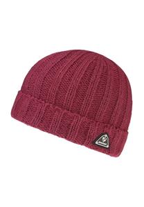 Вязаная шапка с этикеткой "ilei" Ziener, цвет 266 berry