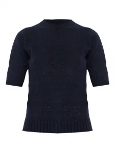 Рифленый свитер Fabiana Filippi, синий