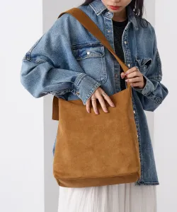 сумка cache cache/Сумка-хобо из искусственной замши/Сумка на одно плечо