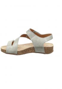 Босоножки на танкетке TONGA Josef Seibel, серебристого цвета