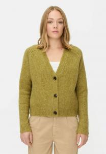 Кардиган camel active MIT RAGLANÄRMELN UND KNOPFVERSCHLUSS, Capulet Olive/Olive