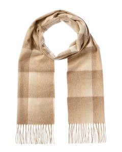 Amicale Cashmere Ombre Сетка Кашемировый шарф, коричневый