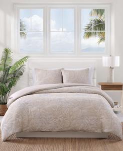 Комплект постельного белья Tommy Bahama Jungle Palms из хлопка, 3 предмета, размер King Tommy Bahama Home, Beige
