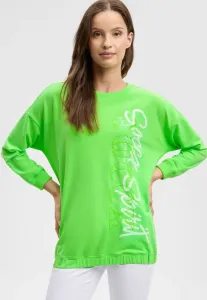 Топ с длинными рукавами и пайетками Soccx, Neon Leaf