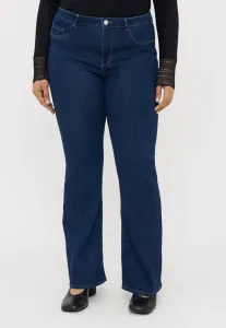 Джинсы-Клеш carthunder с эффектом пуш-ап Only Carmakoma, Dark Blue Denim