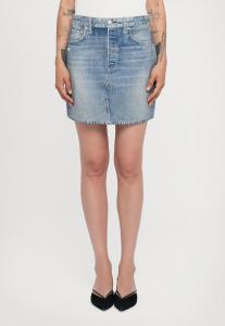 Юбка rag & bone MIRAMAR PONTE MINI SKIRT, Light Blue Denim/Light Blue