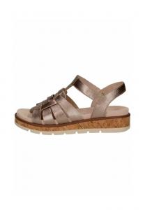 Босоножки на платформе Sandali con zeppa Caprice, серо-коричневый