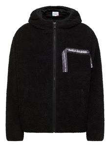Флисовая куртка Faietti с капюшоном черного цвета Carlo Colucci