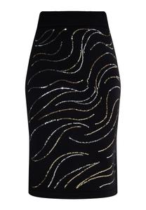 Юбка usha BLACK LABEL, черный