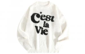 Свитер унисекс BABUGGE, синий белый