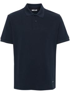 Just Cavalli рубашка поло из ткани пике, синий