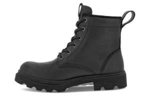 Женские замшевые ботинки Grainer на шнуровке Ecco, Black