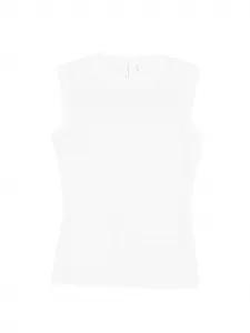 Топ без рукавов Norma Kamali, белый
