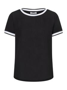 More & More Блузка-рубашка с контрастной черной отделкой