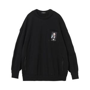 Толстовка Undercover Patch Detail Sweatshirt, Black