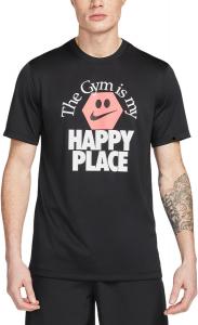 Мужская футболка Nike Dri-fit Happy Place, Black - The Gym Is My Happy Place