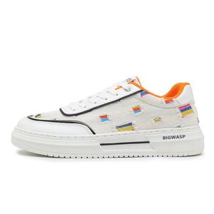 Износостойкие низкие мужские кроссовки BIGWASP, White