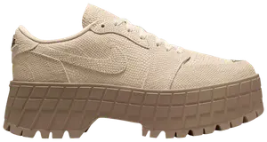 Кроссовки Air Jordan Wmns Air Jordan 1 Low Brooklyn 'Rattan', кремовый