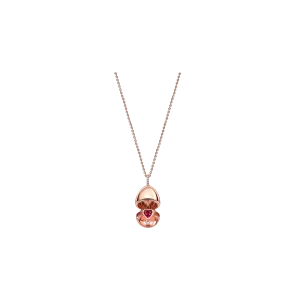 Яйцо fabergé essence из розового золота с рубиновым сердцем - 1258fp3589