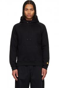 Carhartt Work In Progress Черная толстовка с капюшоном в стиле "Chase"
