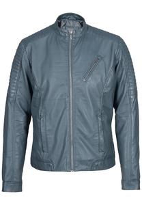 Кожаная куртка BASSUS Lee Cooper, темно-серый