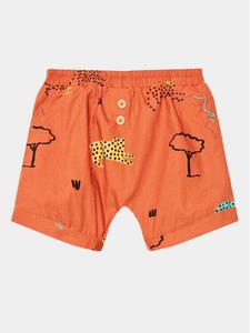 Тканевые шорты стандартного кроя United Colors Of Benetton, оранжевый