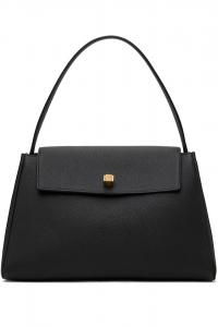 Одри сумка с верхней ручкой Khaite, черный