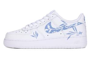 Nike Кроссовки Air Force 1 Low Top для скейтбординга унисекс, белые