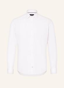 Рубашка современного кроя с льном Strokesman'S, белый