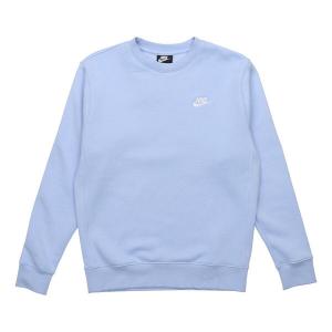 Толстовка Nike Athleisure Casual Sports Fleece Lined Round Neck Pullover Blue, синий