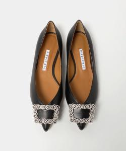 Плоские туфли ANNA V JWL United Arrows, цвет Black