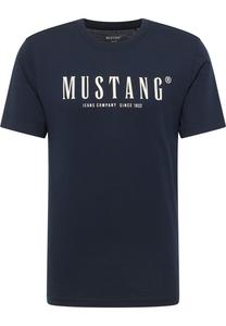 MUSTANG Футболка 'Austin' в цвете Navy
