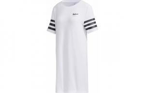 Женское платье с короткими рукавами Adidas Neo, белый