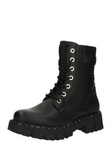 Ботильоны на шнуровке TOM TAILOR, черный