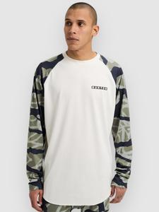 Функциональная рубашка Burton Roadie Tech Crew Funktionsshirt, stout white/grtcmo