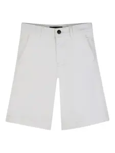 Шорты-бермуды с карманами Karl Lagerfeld Kids, белый
