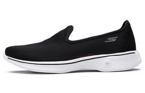 Кроссовки Go Walk 4 Lifestyle женские с низким верхом, черные/белые Skechers