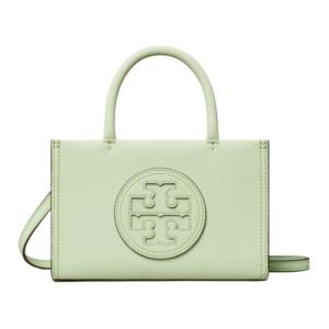Сумка-тоут Ella из искусственной кожи Мини для покупок через плечо кроссбоди женская Пастюр Мист TORY BURCH