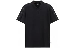 Футболка поло мужская черная HUGO BOSS