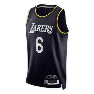 Майка Nike x NBA LA Lakers Icon Edition Jerseys 'LeBron James 6', черный