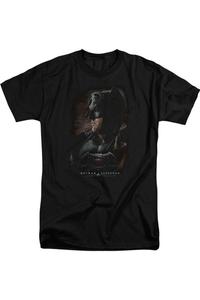 Футболка Batman V Superman Desert Gear с коротким рукавом для взрослых Gildan, черный