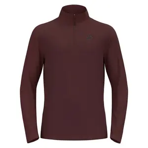 Флис Odlo Berra half zip, коричневый