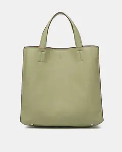 Сумка для шопперов Oceans Diary из переработанных материалов зеленого цвета Abbacino, зеленый