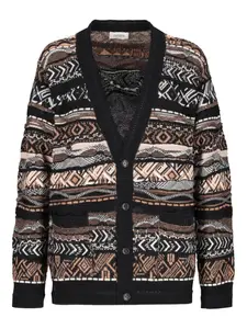 Кардиган с узором Laneus, черный