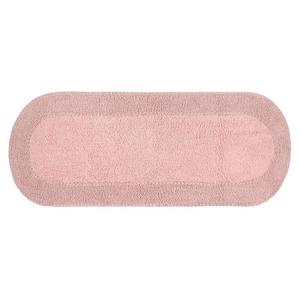 Коллекция Home Weavers с двойными рюшами, 100% хлопковые тафтинговые очень мягкие и впитывающие коврики для ванной, розовый
