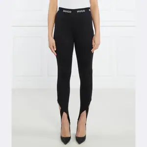 Леггинсы облегающего кроя Hugo, черный