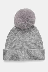 Шапка с добавлением шерсти Morgan, серый