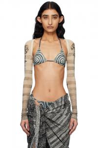 Кардиган "морская тельняшка" Jean Paul Gaultier, экрю