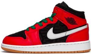 Кроссовки Джордан унисекс-ребенок Jordan, белый/черный/красный