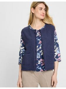 Кардиган из джинсовой ткани цвета индиго Olsen